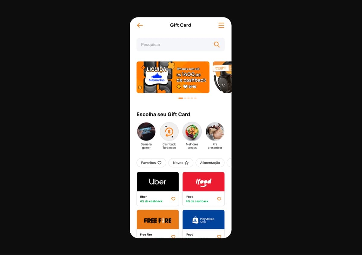 Giftcard Shop